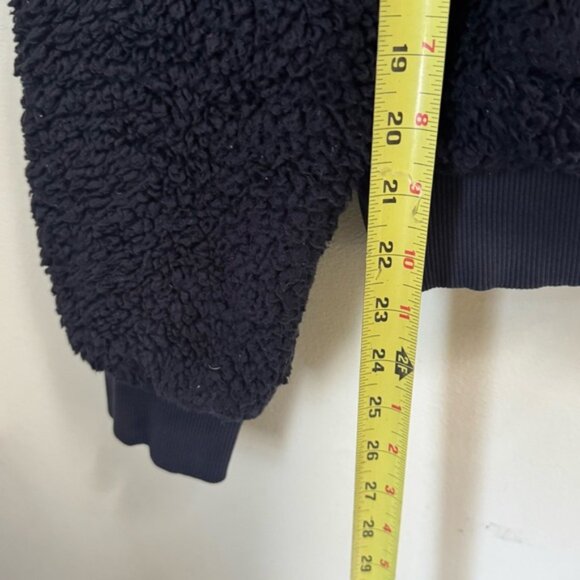 Lululemon Oh So Sherpa Fleece Half Zip Jacket Hoodie Pockets Jersey Lined Top 10 - Picture 16 of 16